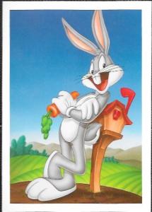 US Mint postcard - Bugs Bunny stamped post card. 1997