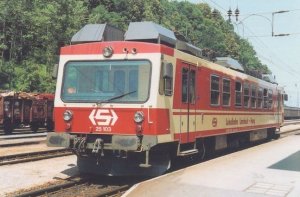 Stern & Hafferl 25 103 Lokalbahn Lambach Austria Haag Tram Postcard