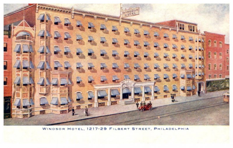 Pennyslvania Philadelphia  Windsor Hotel