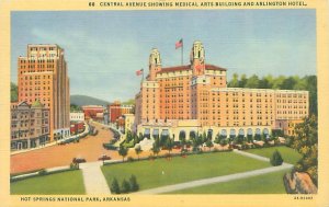 Hot Springs National Park AR Central Ave Arlington Hotel, Hospital Linen