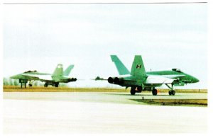 McDonnell Douglas CF - 18 Hornet, Airplane, Canadian Skies Post Card