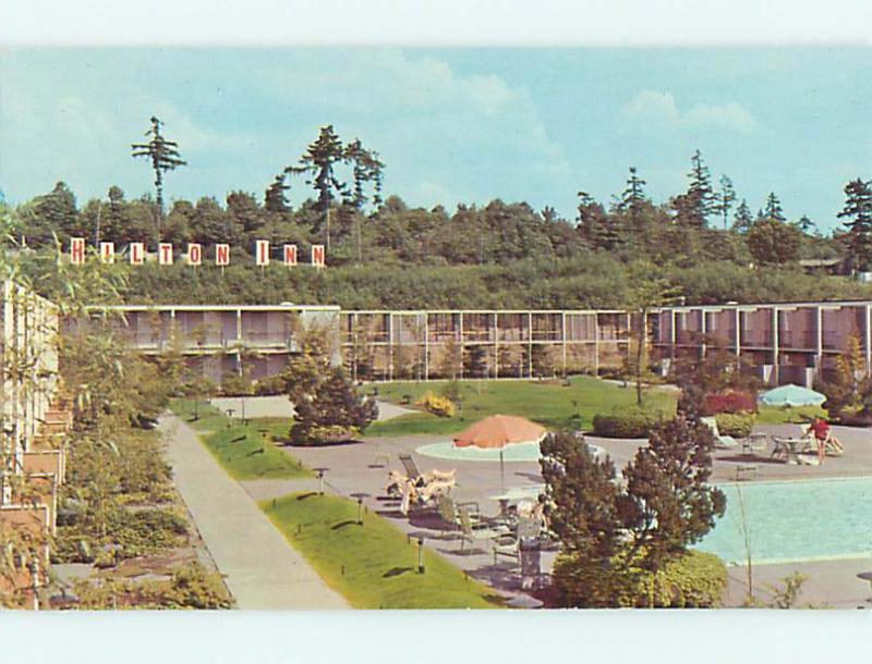 Unused Pre-1980 HILTON INN MOTEL Seatac - Seattle - Tacoma WA u7243-14