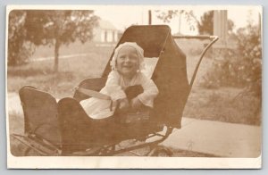 Long Pine Nebraska RPPC Adorable Baby Davidson Kuehl Family LA CA  Postcard A33