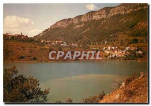 Modern Postcard Lac de Castillon Alps of Haute Provence village of St. Julien...