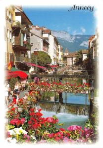 B49588 Annecy Vannes fleuries  france