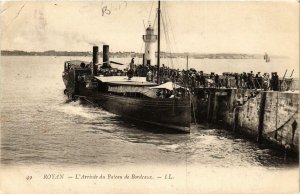 CPA ROYAN Arrivée du Bateau de BORDEAUX (666979)