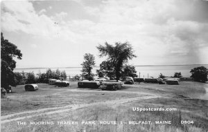 Mooring Trailer Park in Belfast, Maine