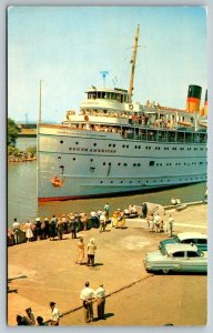 SS South American  St. Lawrence Seaway   Postcard