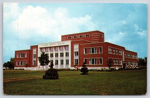 Indianapolis Indiana~Central College~Academic Hall~Brick Bldg~Moderne~1950s PC