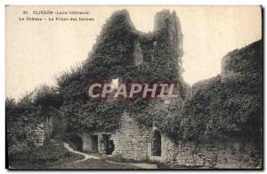 Old Postcard Clisson Chateau La Prison for Women