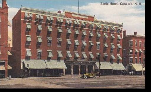 New Hampshire Concord Eagle Hotel Curteich