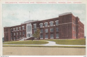 SARNIA, Ontario, Canada, 1900-10s; Collegiate Institute and Technical School