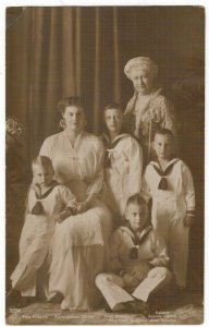 Germany 1915 Used Postcard Empress Augusta Victoria with Grandchildren