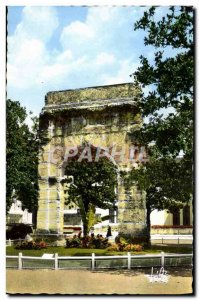 Modern Postcard Aix Les Bains Arc Romain De Campanus