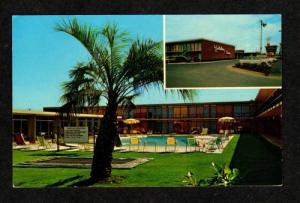 GEORGIA COLUMBUS GA Holiday Inn Motel Pool PC Postcard