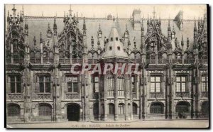 Rouen Postcard Old Courthouse