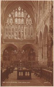 BR69491 exeter cathedral  choir  uk judges 4305 real photo