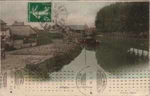 CPA ATTIGNY - Le Port du Canal (155133)