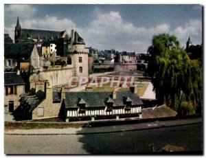 Postcard Modern Valves Old Lavoirs Garenne and the Tower of connetable