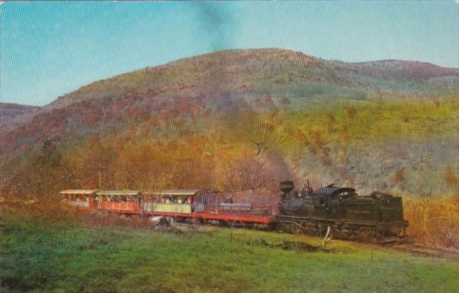 Cass Scenic Railroad On The Switchbacks Bald Knob West Virginia