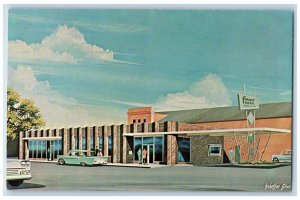 New Home Of First Federal Savings Loan Cars Jamestown North Dakota ND Postcard