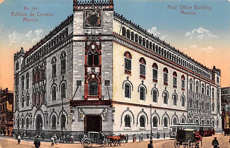 Mexico Old Vintage Antique Post Card Post Office Building Mexico City  Unused | Topics - Buildings & Architecture - Other, Postcard / HipPostcard