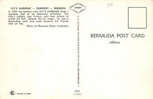Ely's Harbour Somerset Bermuda Postcard