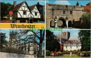 Hampshire Postcard - Winchester, Old Chesil Rectory, The College RS32006