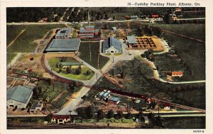 J53/ Albany Georgia Postcard c1940s Linen Cudahy Packing Plant Factory 38