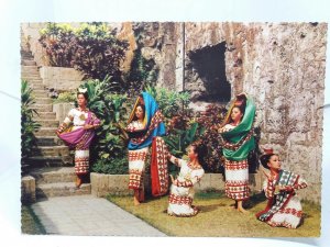 Bilaan Dancers Cotabato Phillipines Vintage Postcard