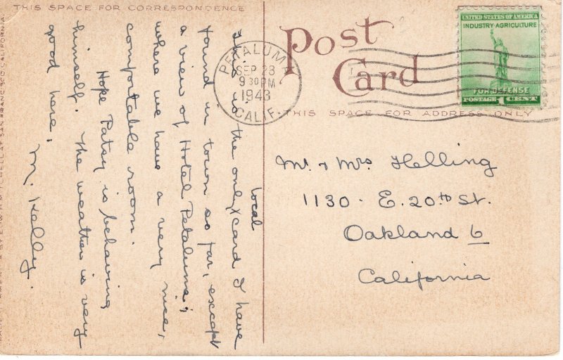 US    PC5549 ADOBE FORT, PETALUMA, CALIFORNIA