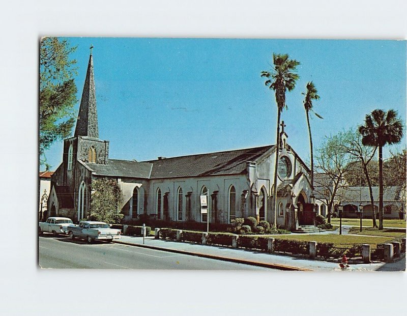 Postcard Trinity Episcopal Church St. Augustine Florida USA