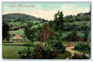 1916 Kirkside Park Scenic View Roxbury New York NY Vintage Souvenir Postcard 