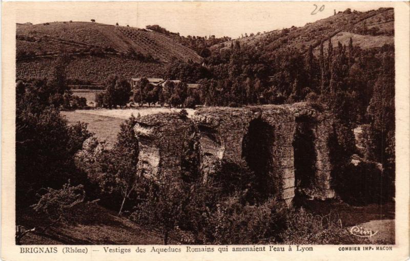 CPA BRIGNAIS Vestiges des Aqueducs Romains (444132)