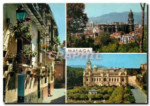 Postcard Modern Beauties Malaga City