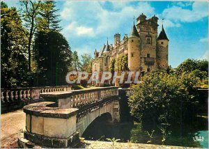 Postcard Modern Poitou Tourist Chateau des Deux Sevres (Around Saint Maxient)...