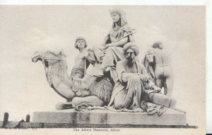 London Postcard - The Albert Memorial - Africa - Ref TZ1017