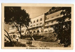 497035 GIBRALTAR Rock Hotel Vintage postcard