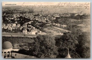 Wiesbaden  Vom Neroberg  Germany   Postcard