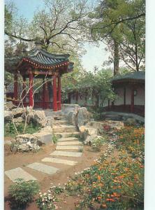 Vintage Postcard Diaoyutai State Guesthouse Beijing China # 1490