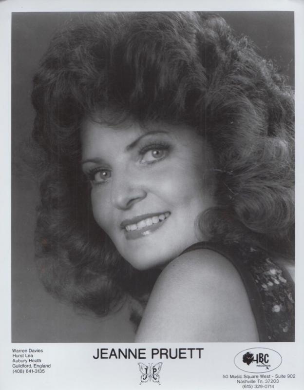 Jeanne Pruett Country & Western Star Nashville IBC Records Media Publicity Photo