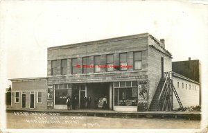 MT, Harlowton, Montana, RPPC, Opera House, Post Office, Photo No 309-7