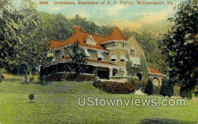 Greystone residence of AP parley - Williamsport, Pennsylvania