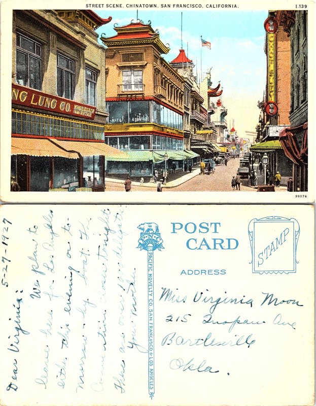 Street Scene, Chinatown, San Francisco, California