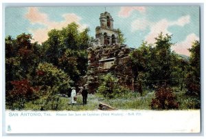 c1910 Mission San Juan De Capistrano San Antonio Texas TX Tuck Art Postcard