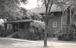 La Gange Indiana Wainwright Lodge Real Photo Antique Postcard K48529