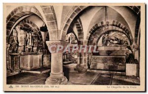 Mont St Odile Postcard Old Chapel Cross