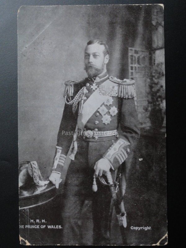 H.R.H. The Prince of Wales - Old Postcard