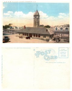 C.R.R. of N.J.R.R. Station, Elizabeth, New Jersey (8628)