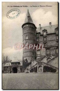 Old Postcard Vizille The Castle The keep and d & # & # 39escalier 39honneur